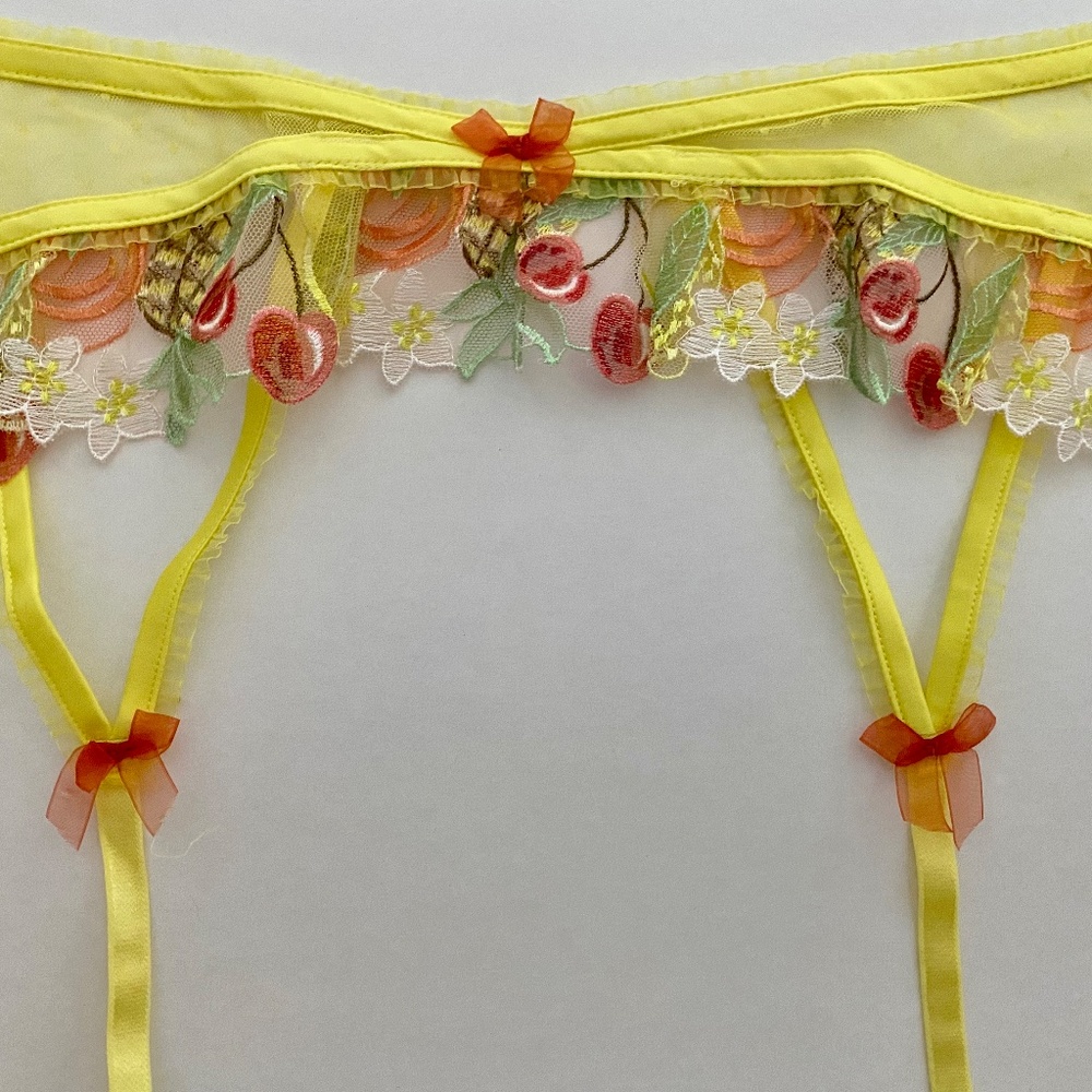 🔥HOST PICK🔥 NWT For Love and Lemons 🍋 Mirabelle Garter Belt - Picture 5 of 5